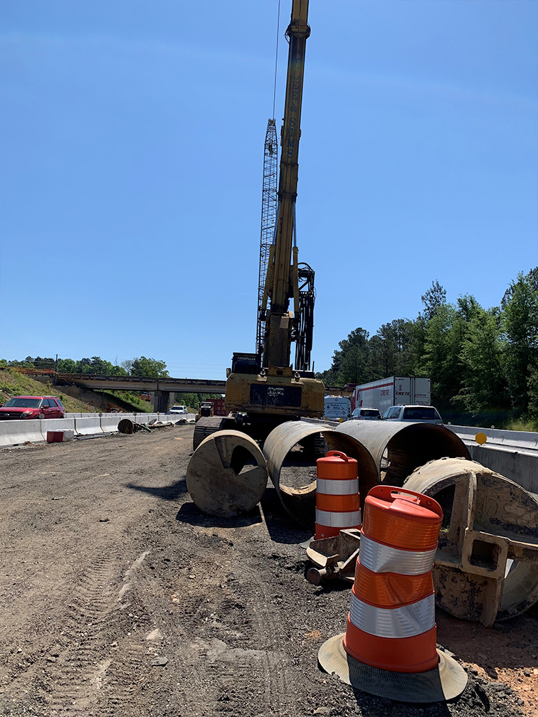 i-26 road widening general contractor
